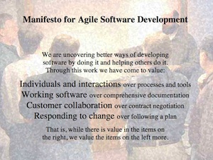 Manifesto for Agile Software Development